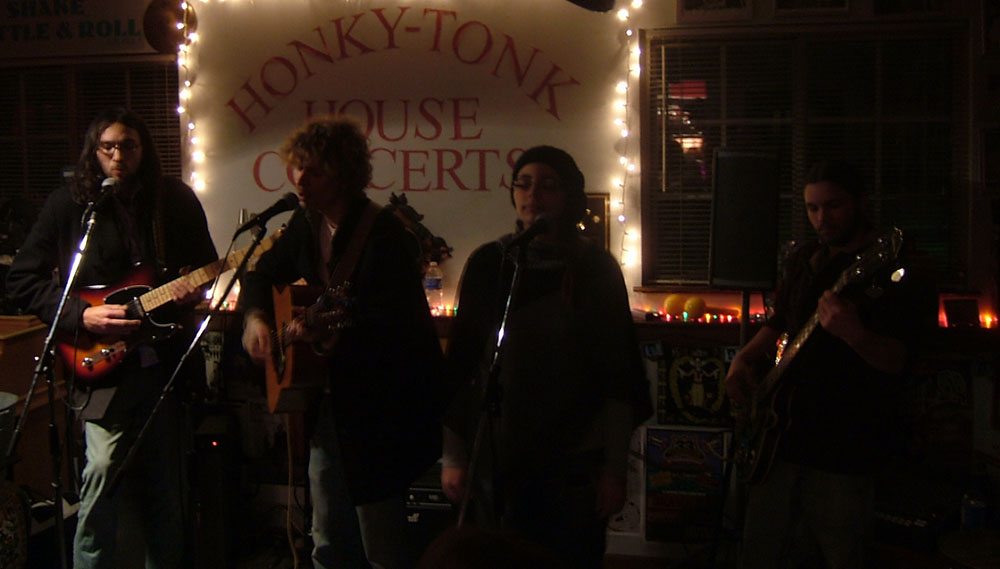 Chris Castle performs at Honky Tonk House Concerts