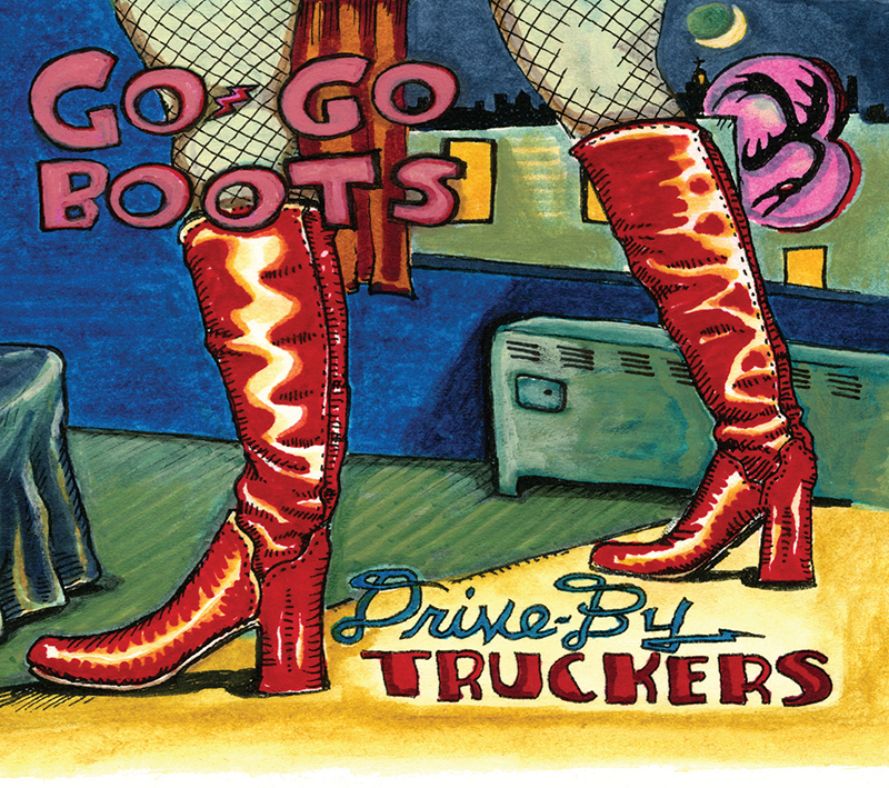 Drive-By Truckers, Go-Go Boots cover art