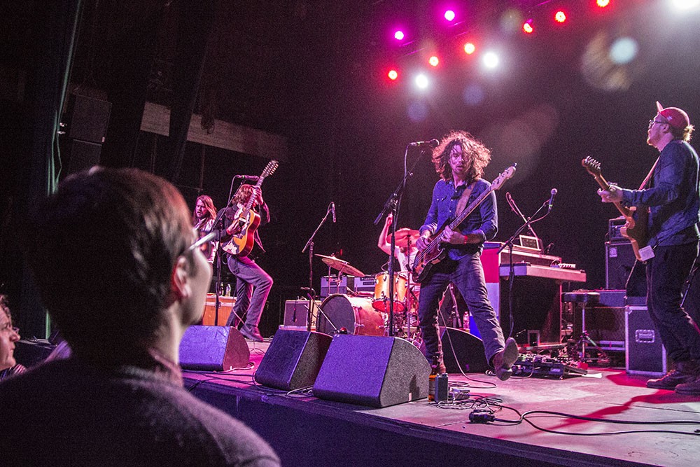 Did someone say party? Ha Ha Tonka peform at The Fonda Theatre in Los Angeles, CA, 3/30/17. Photo by Jason D. 'Diesel' Hamad/No Surf Music.