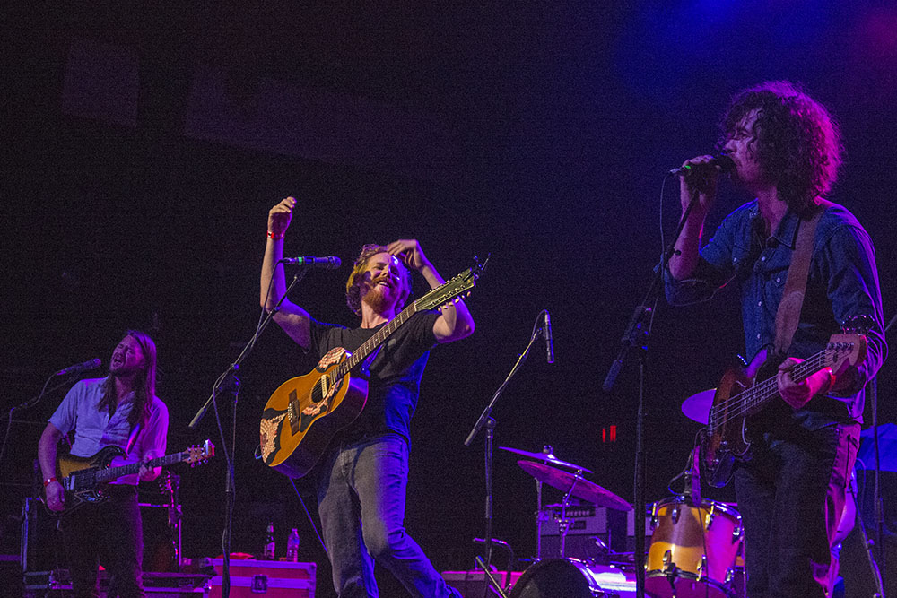 Assume I said something witty and enjoy this picture from The Fonda Theatre in Los Angeles, California, 3/30/17. Photo by Jason D. 'Diesel' Hamad/No Surf Music.