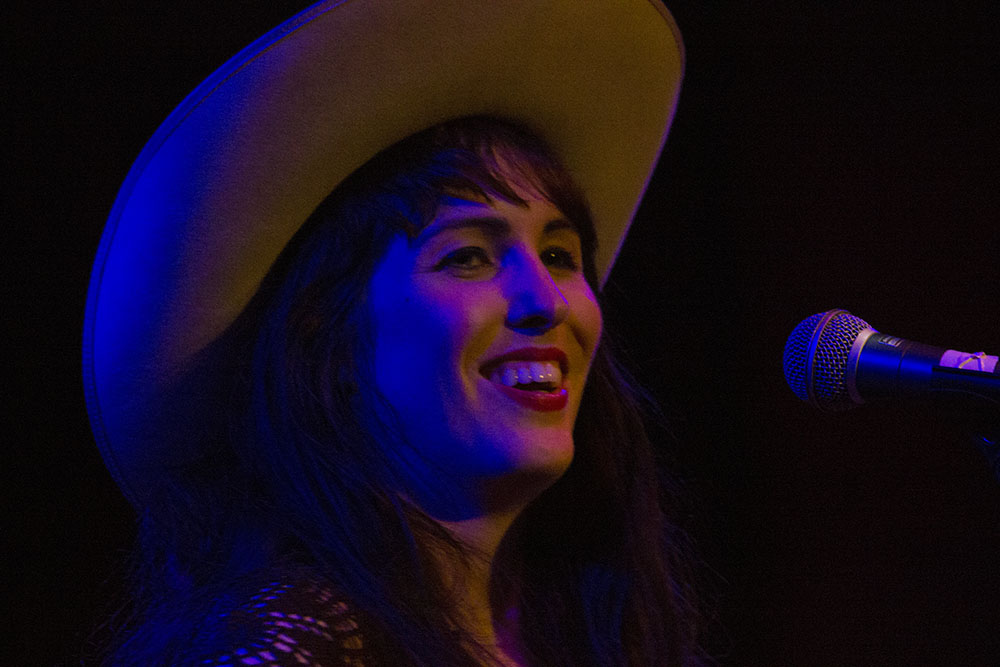 Jaime Wyatt performing at Bootleg Theater in Los Angeles, California, 2/7/17. Photo by Jason D. 'Diesel' Hamad, No Surf Music.