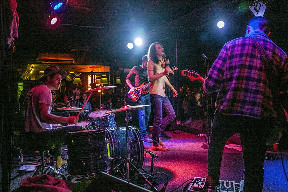 White Buffalo Woman performs at Musica in Akron, Ohio, 3/3/18. Photo by Jason D. 'Diesel' Hamad, No Surf Music.