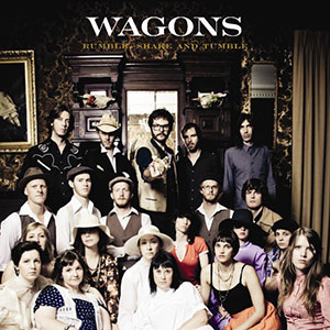 Wagons - Rumble, Shake and Tumble album cover
